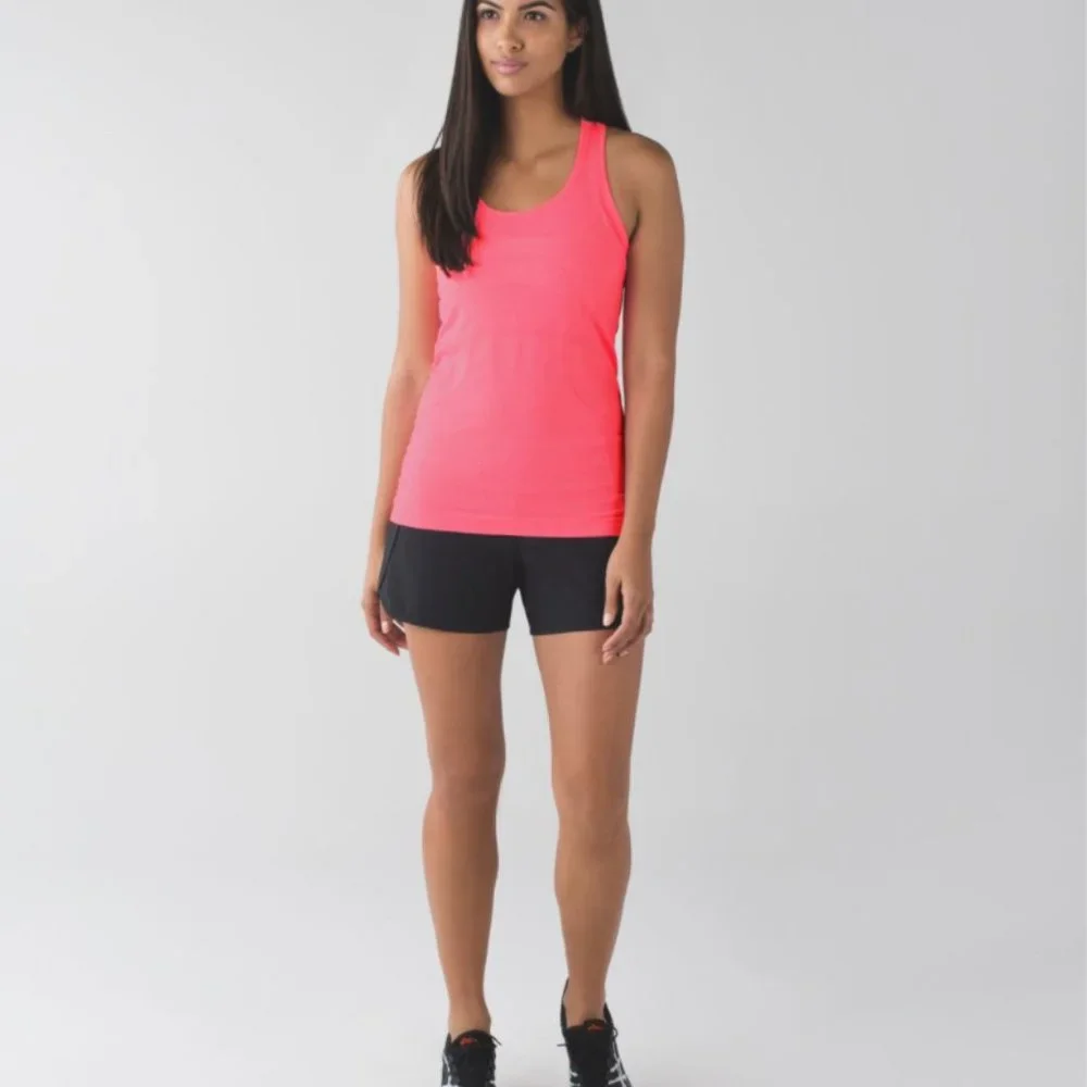 Lululemon Swiftly Tech Racerback Heathered Neon Pink